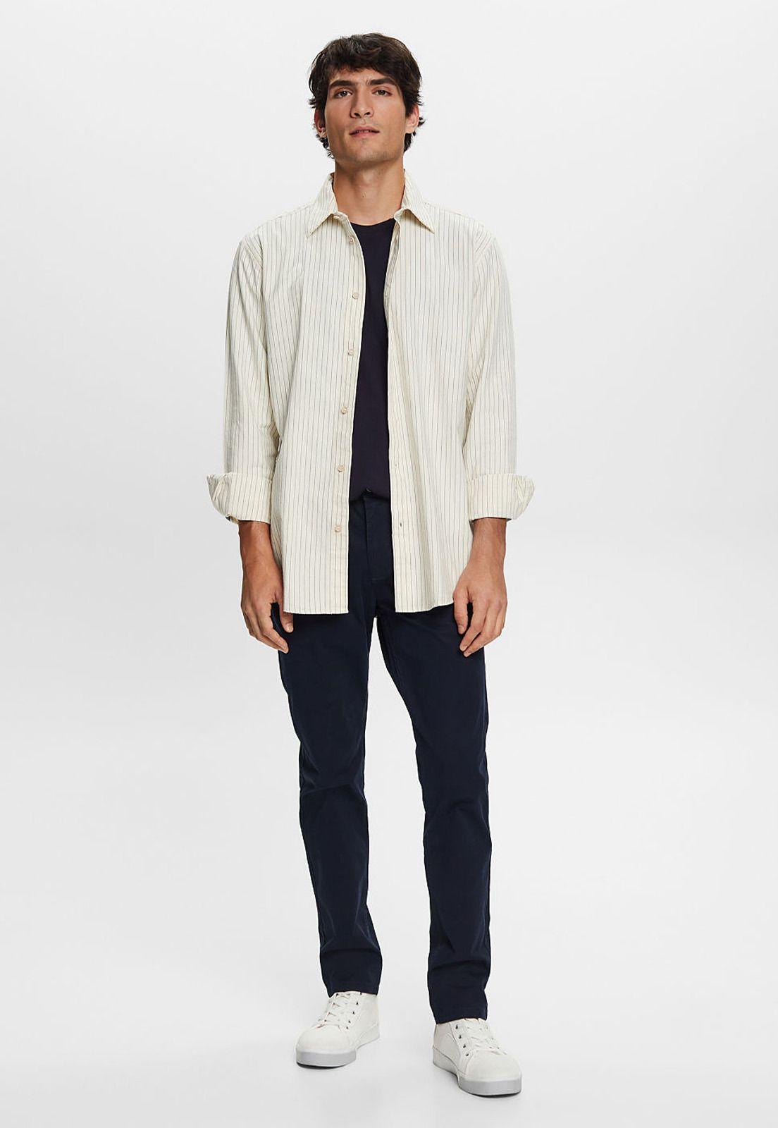 Camisa De Sarga Hombre Esprit-3