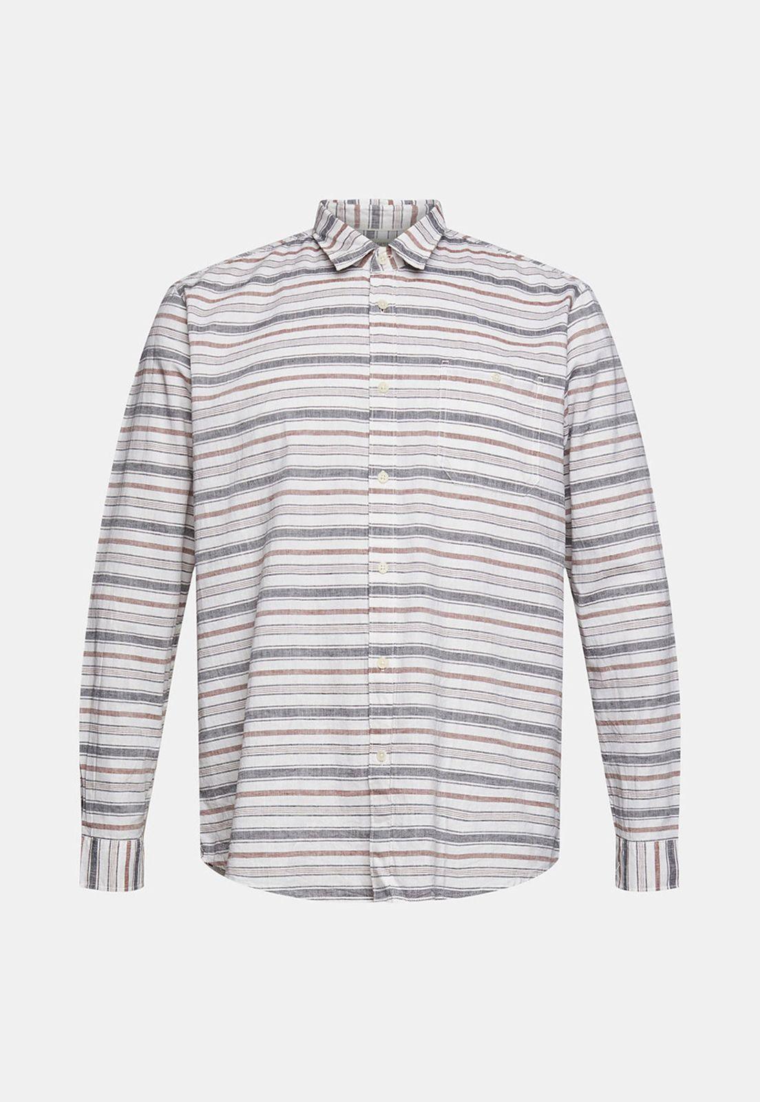 Camisa A Rayas Manga Larga Hombre Esprit 032EE2F302-3
