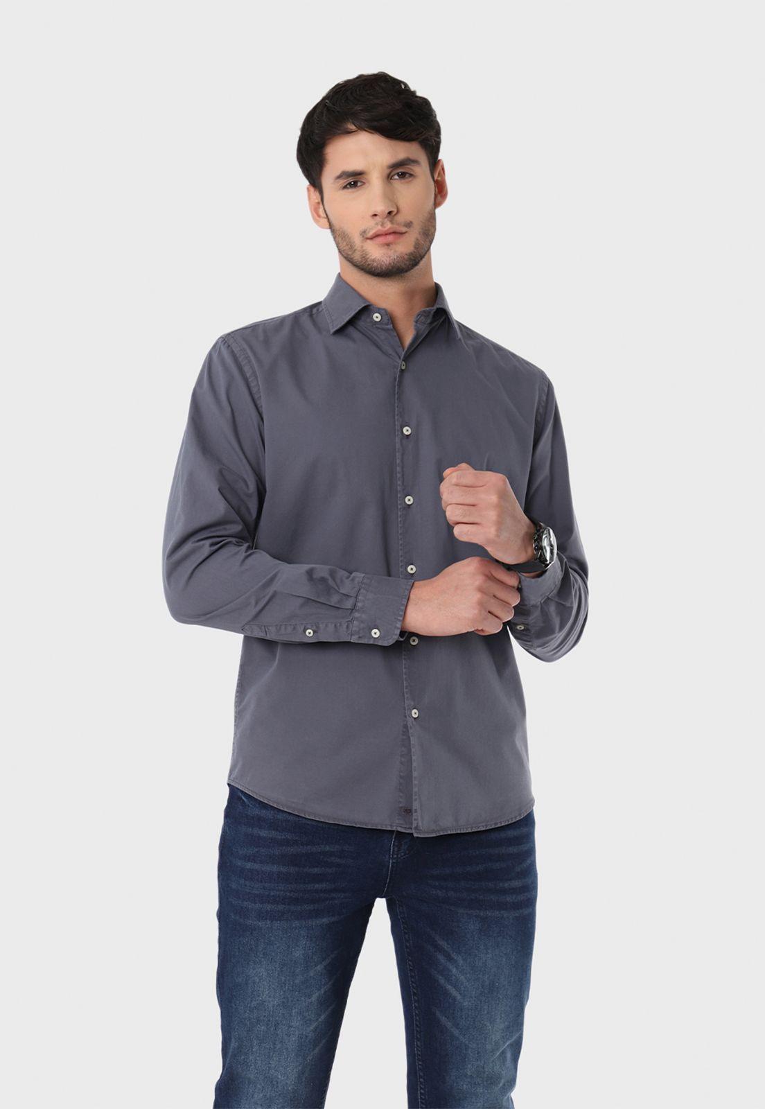 Camisa Manga Larga Guy Laroche-0