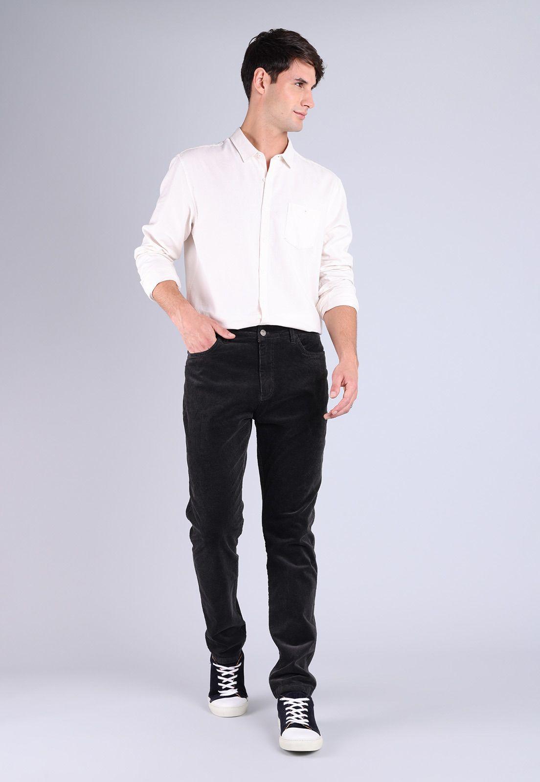 Pantalon Slim Spandex Hombre Soviet-3