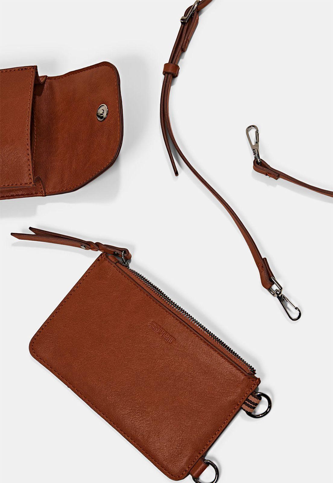 Cartera Para Móvil Con Billetera Esprit Marrón-2