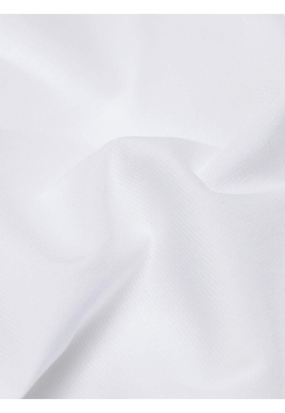 Camisa Lisa Spandex Slim Fit Blanco Arrow CMI3411BL-6