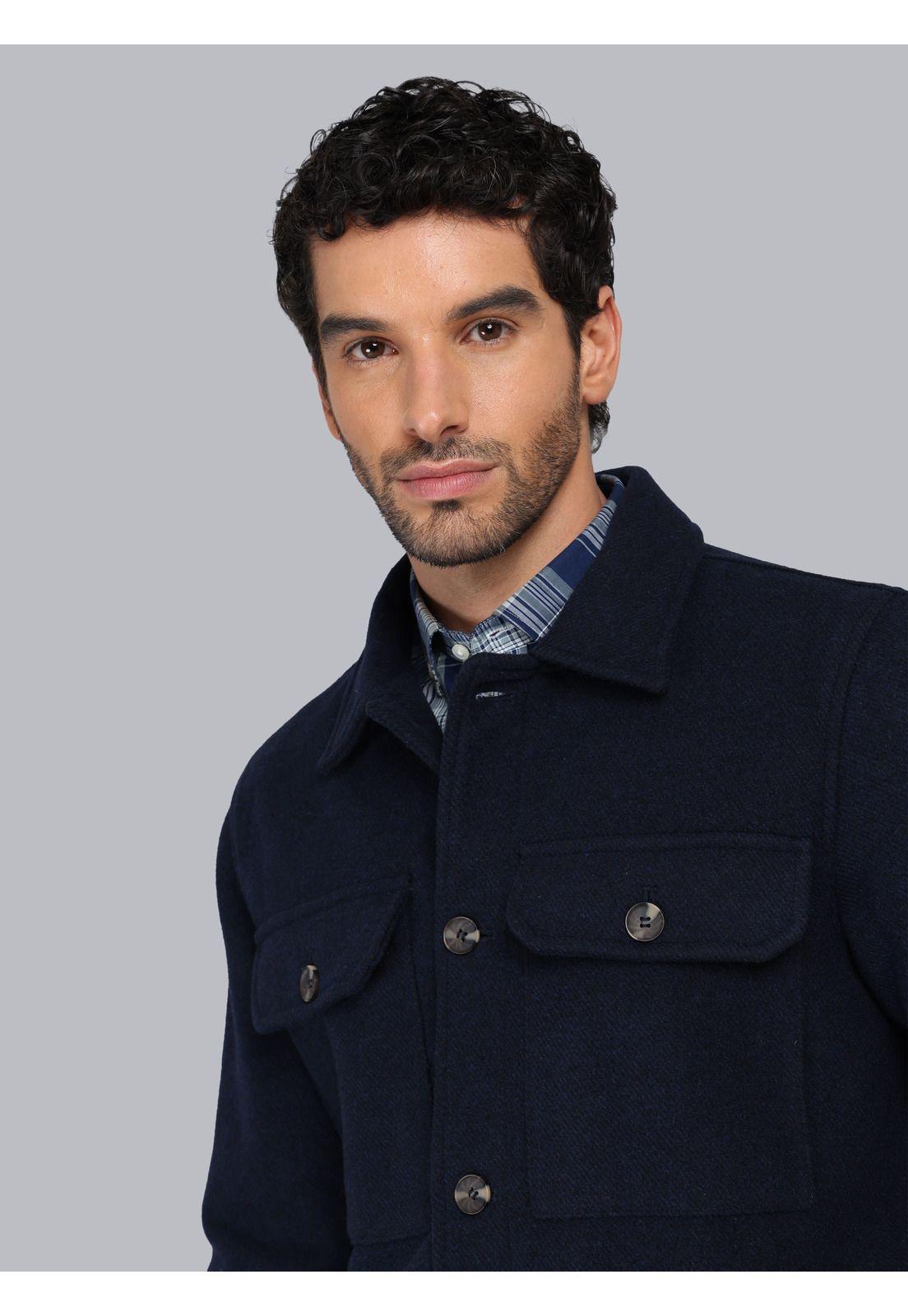 Chaqueta Abotonada Regular Fit Azul Marino Piero Butti PBCIG31NB-2