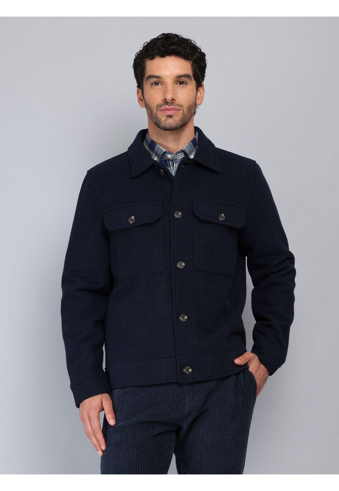 Chaqueta Abotonada Regular Fit Azul Marino Piero Butti PBCIG31NB-5