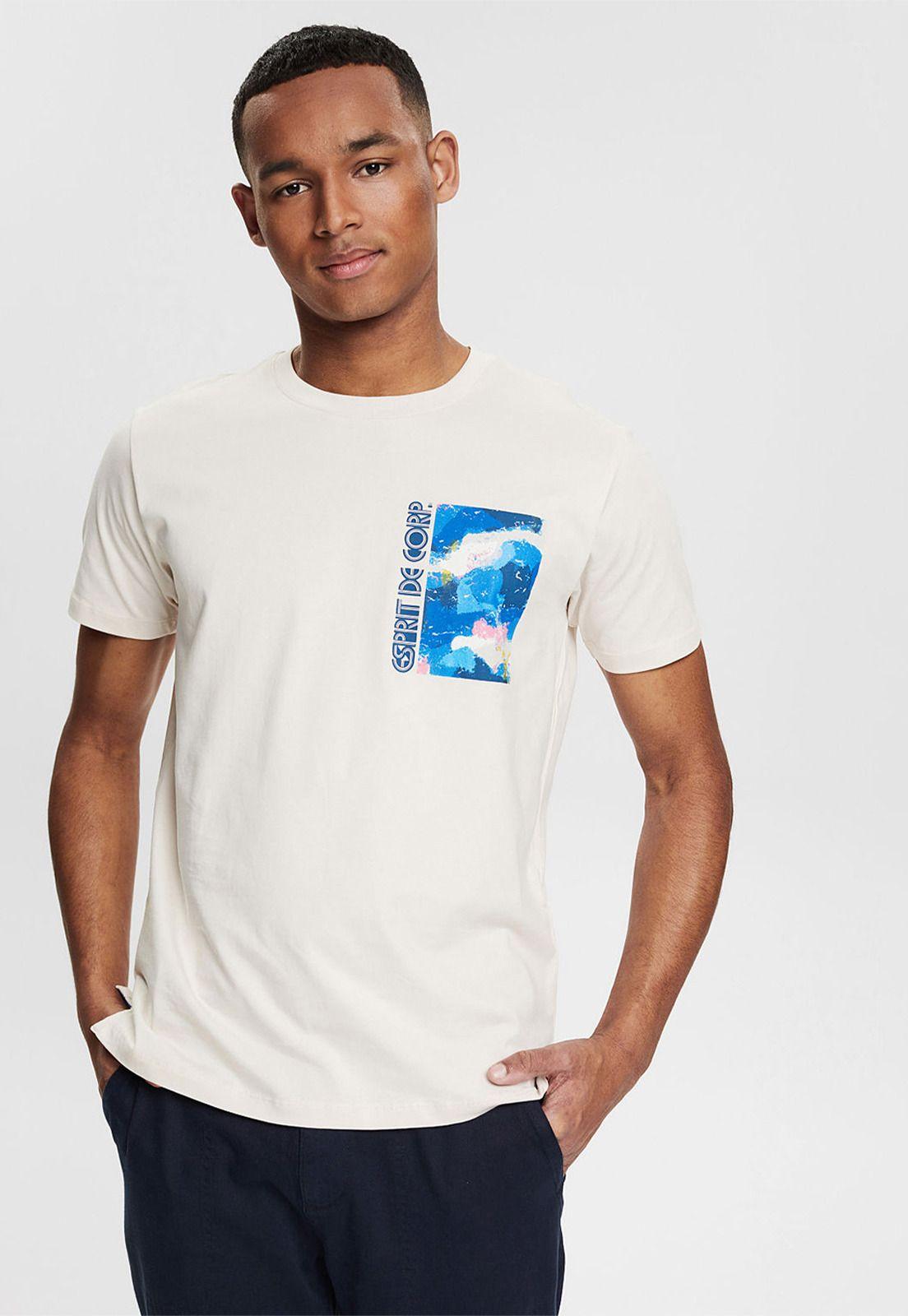 Polera Con Estampado Esprit-0