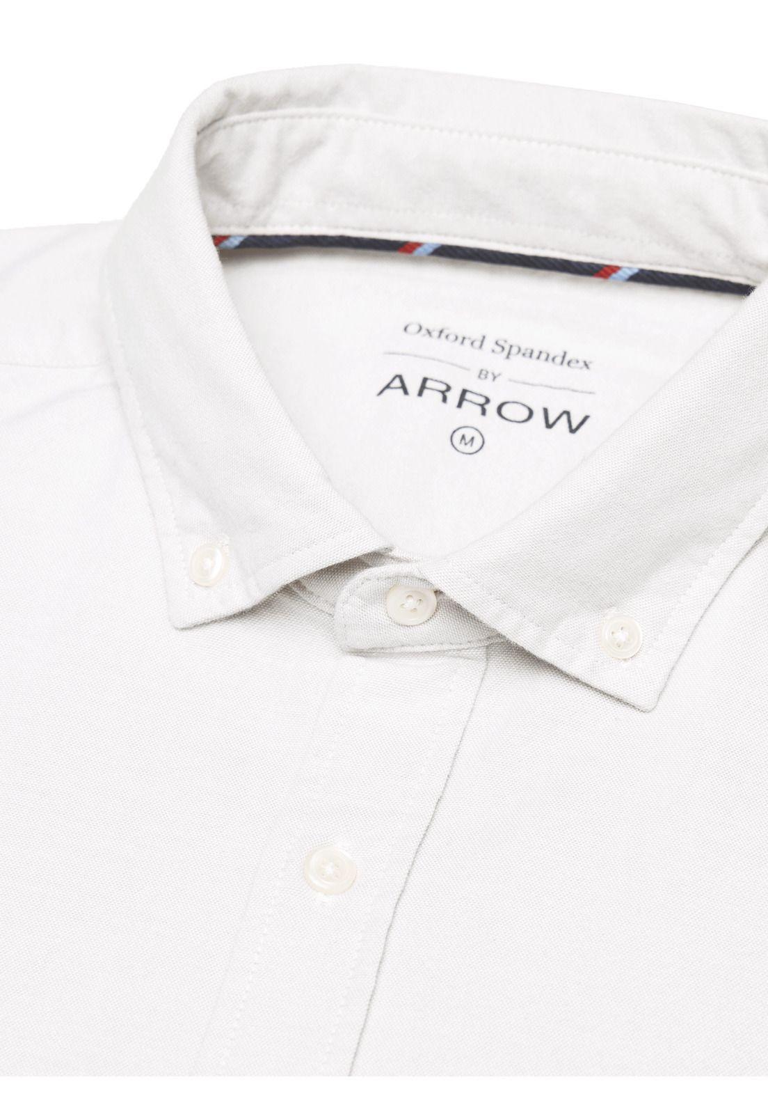 Camisa Oxford Spandex Regular Fit Beige Arrow CM34001BE-4