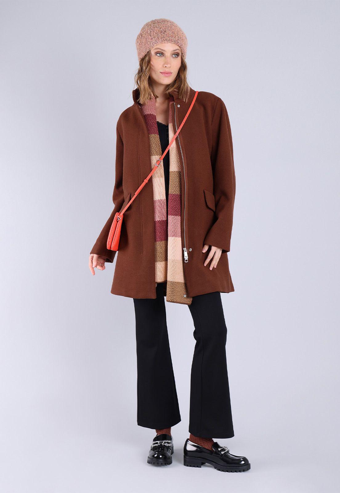 Polera manga larga de algodón con elástico Mujer Esprit-4