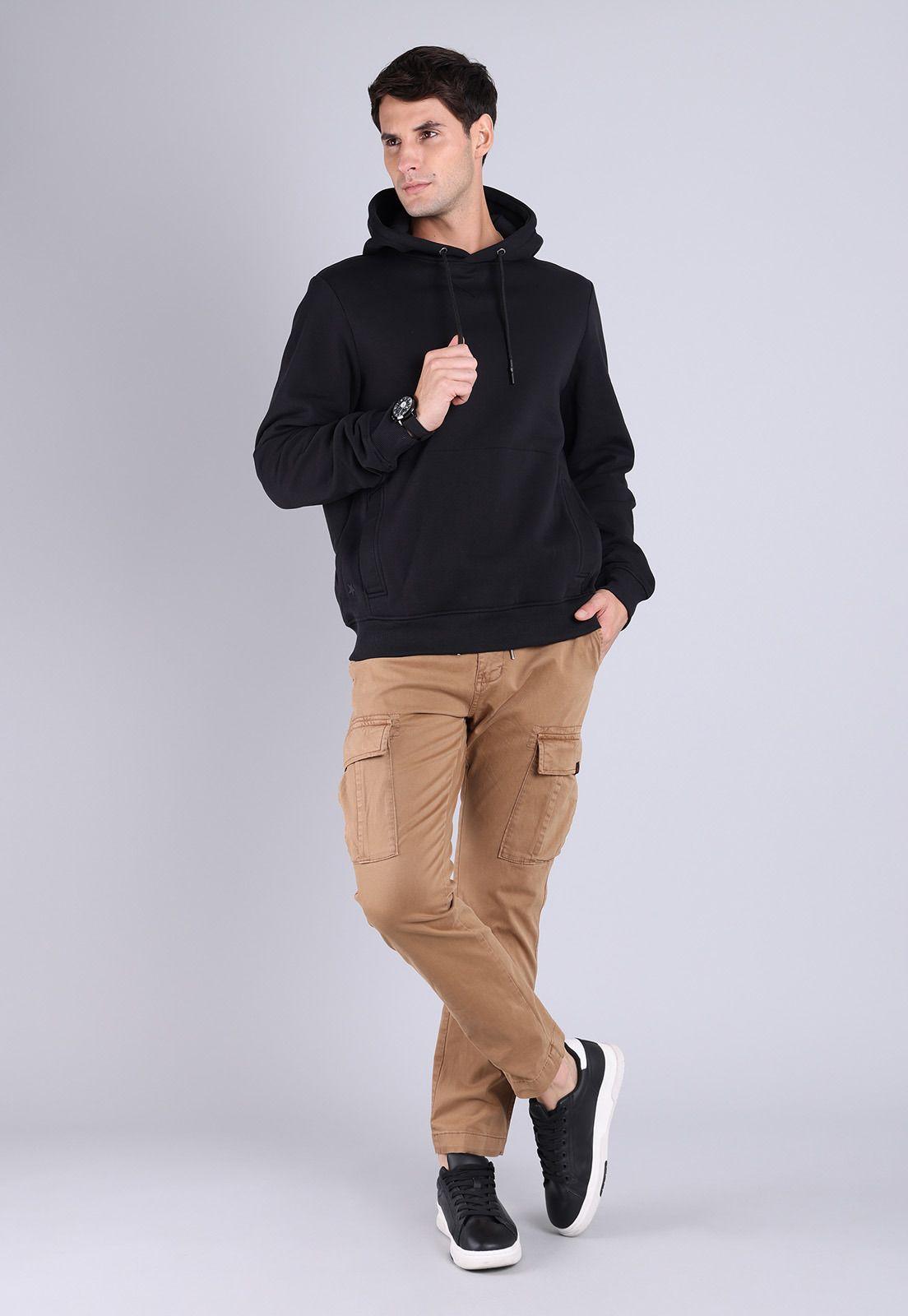 Polerón Canguro Con Capucha Hombre Soviet-3