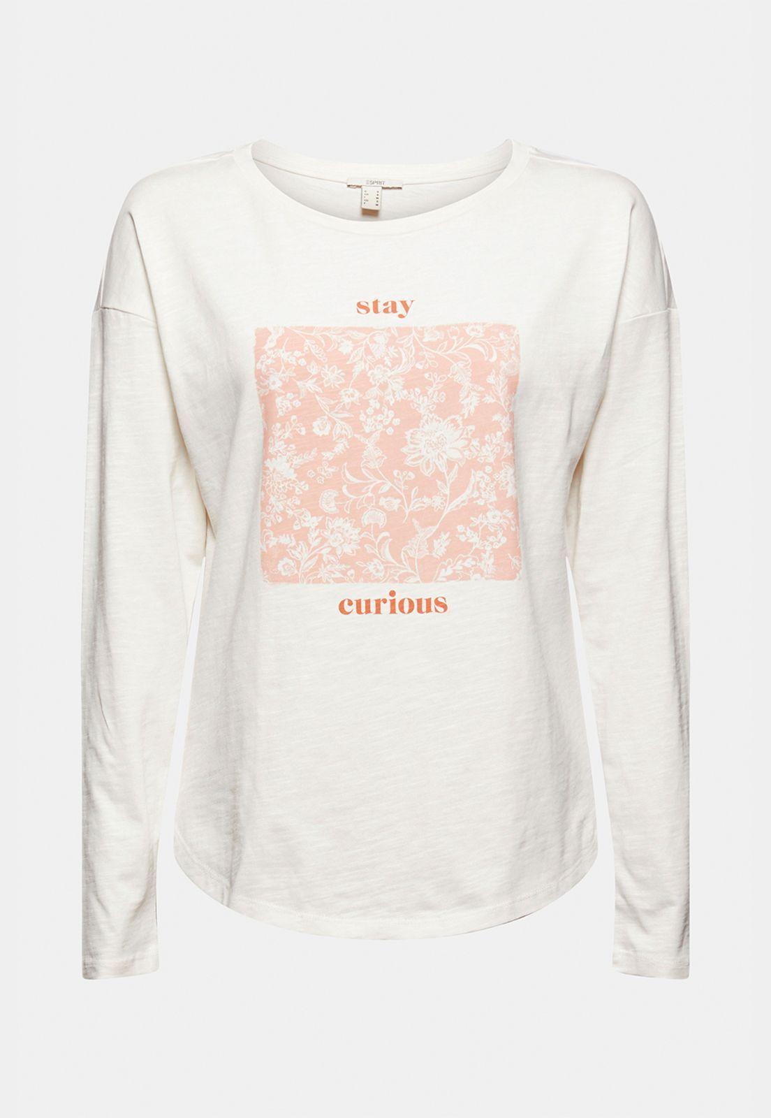 Polera Mujer Manga Larga Estampada Esprit-3