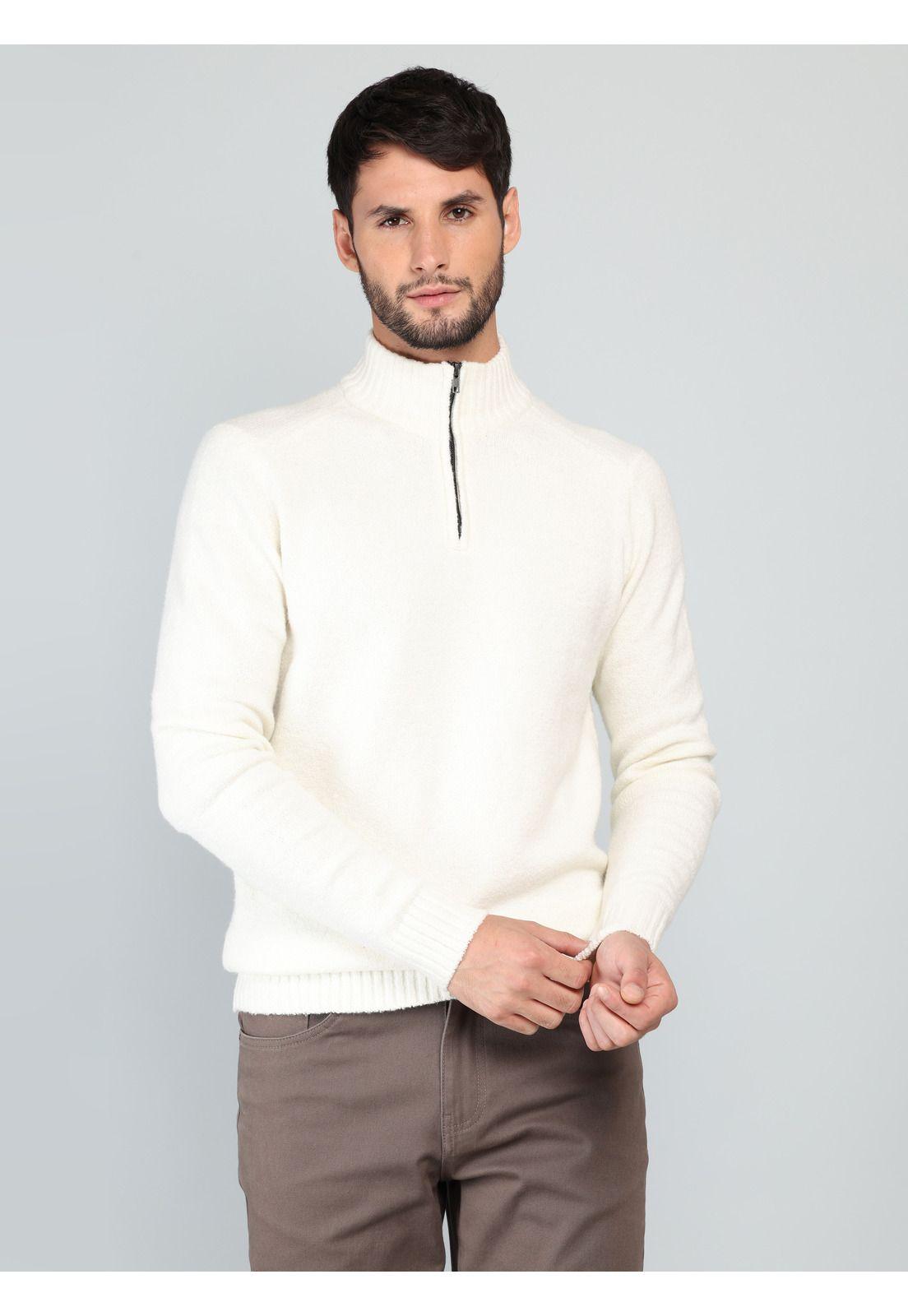 Sweater Texturado Regular Fit Crudo Arrow SW33091EC-0