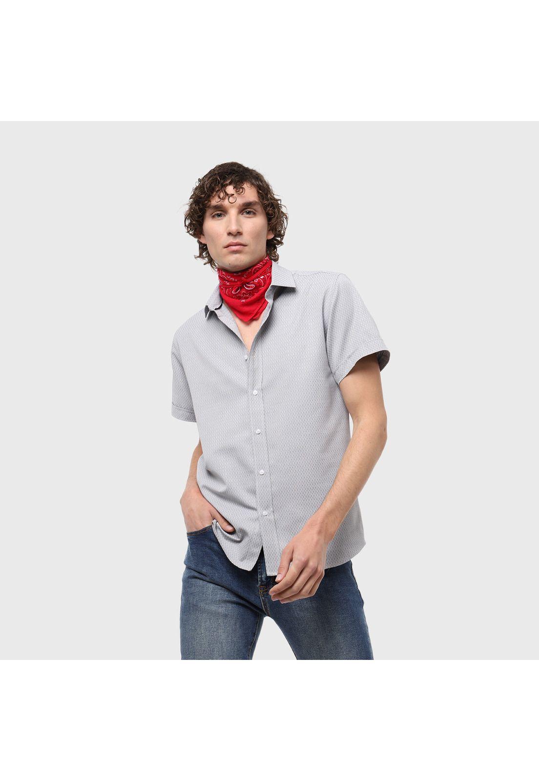 Camisa Manga Corta Soviet SVCM174GR-0