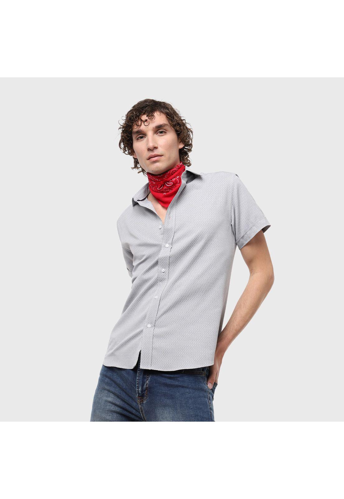 Camisa Manga Corta Soviet SVCM174GR-1