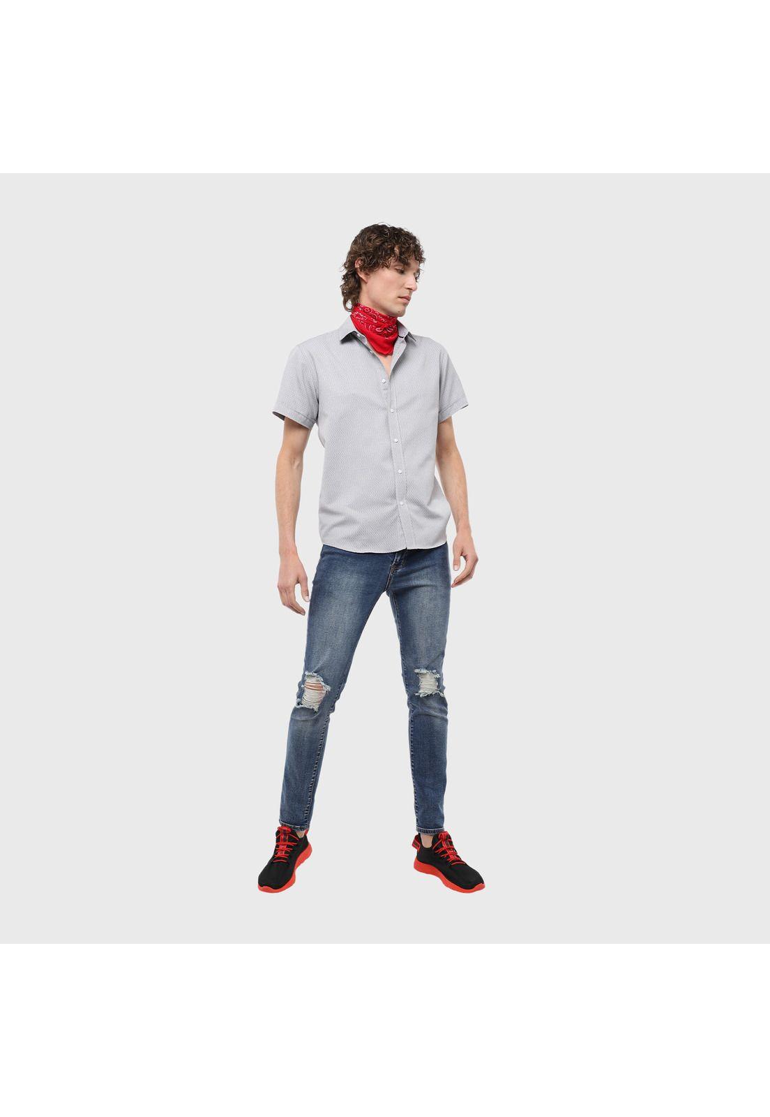 Camisa Manga Corta Soviet SVCM174GR-4