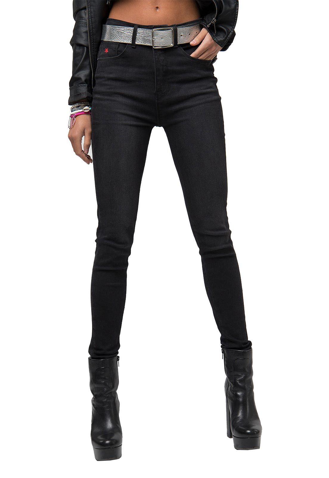 Jeans Negro Soviet SVJE43NE-0