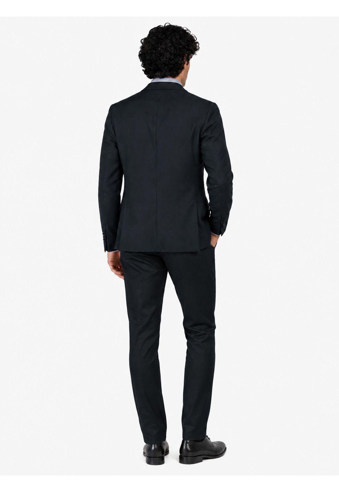 Traje Poli Viscosa Tailored Fit Azul Marino Arrow AM3411NB-1