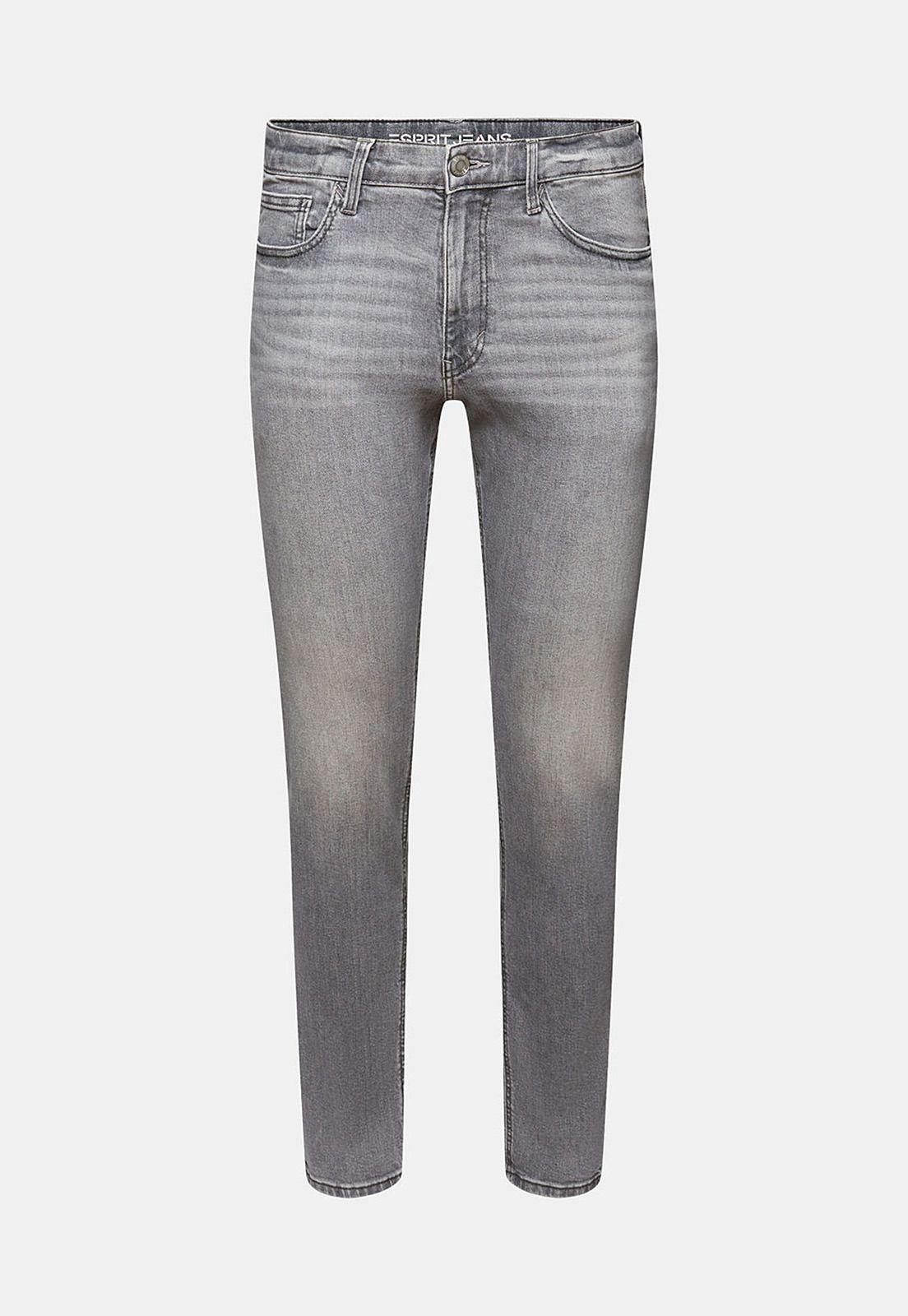 Jeans Cónicos Slim De Tiro Medio Hombre Esprit 024EE2B321-4