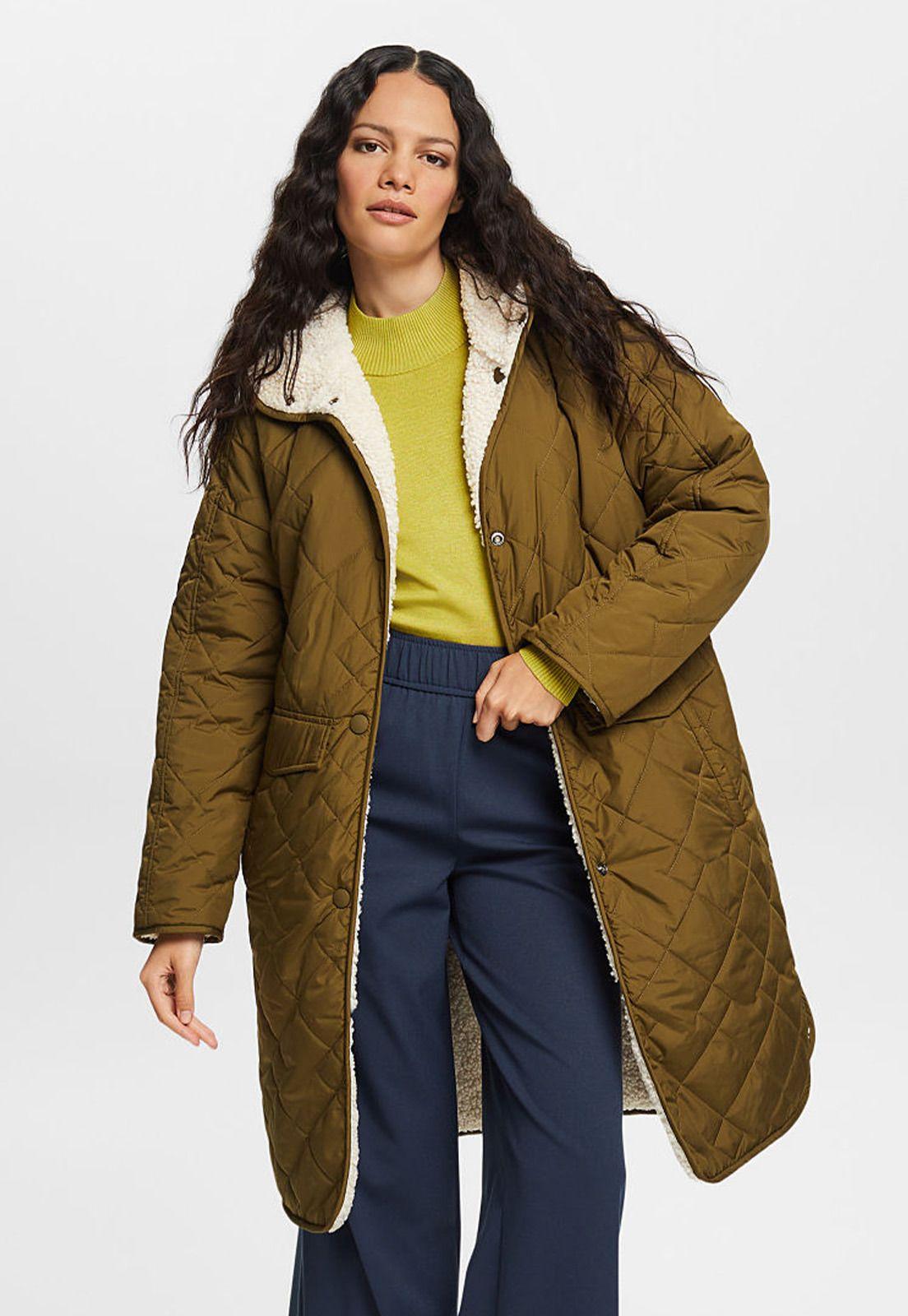 Abrigo acochado reversible Mujer Esprit 083EE1G317-0