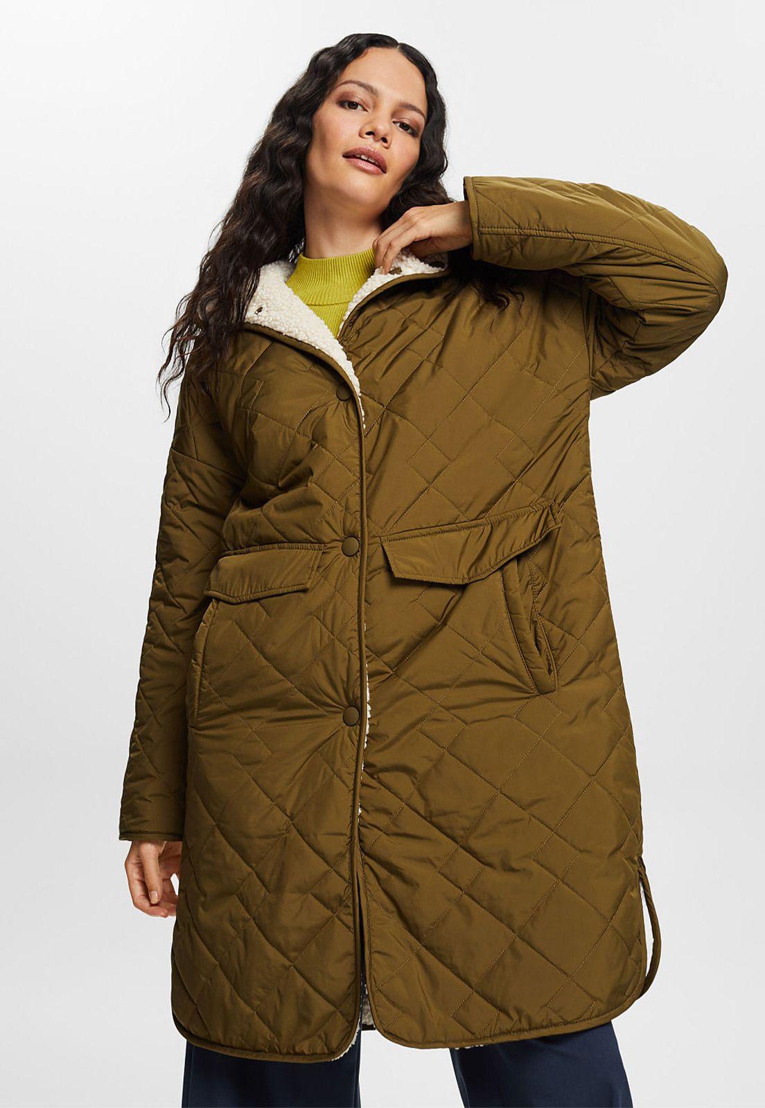 Abrigo acochado reversible Mujer Esprit 083EE1G317-2