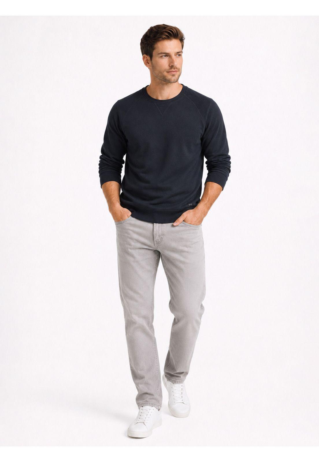 Polerón Stone Wash Regular Fit Azul Marino Arrow PL34002NB-3