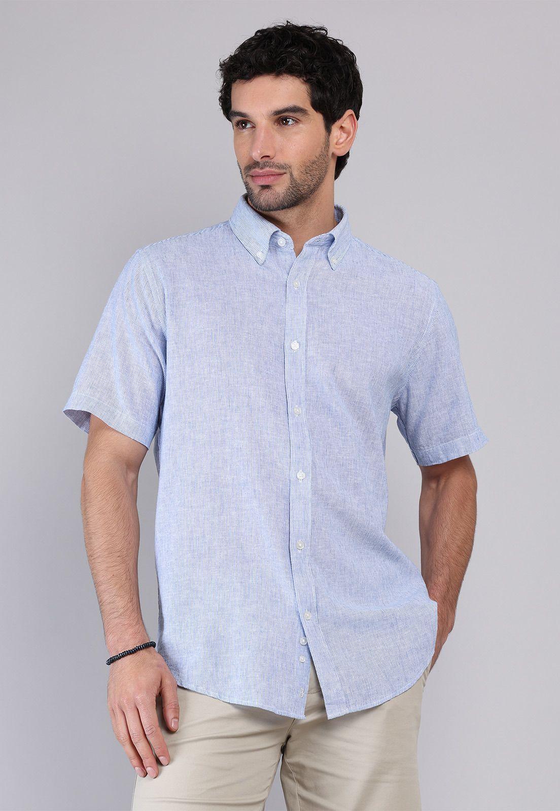 Camisa Lino Algodón Piero Butti PBCVF21DE-0