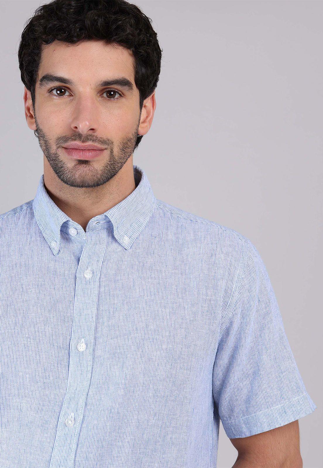 Camisa Lino Algodón Piero Butti PBCVF21DE-2