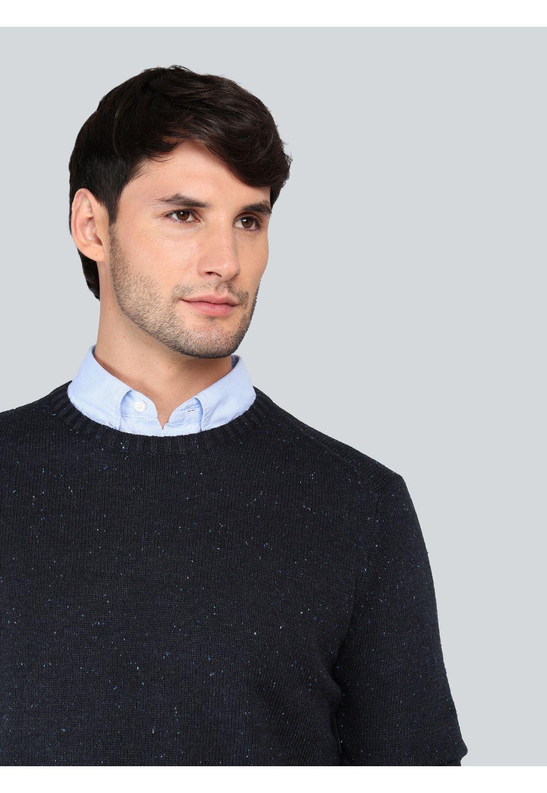 Sweater Cuello Redondo Regular fit Azul Arrow SW33087AZ-2