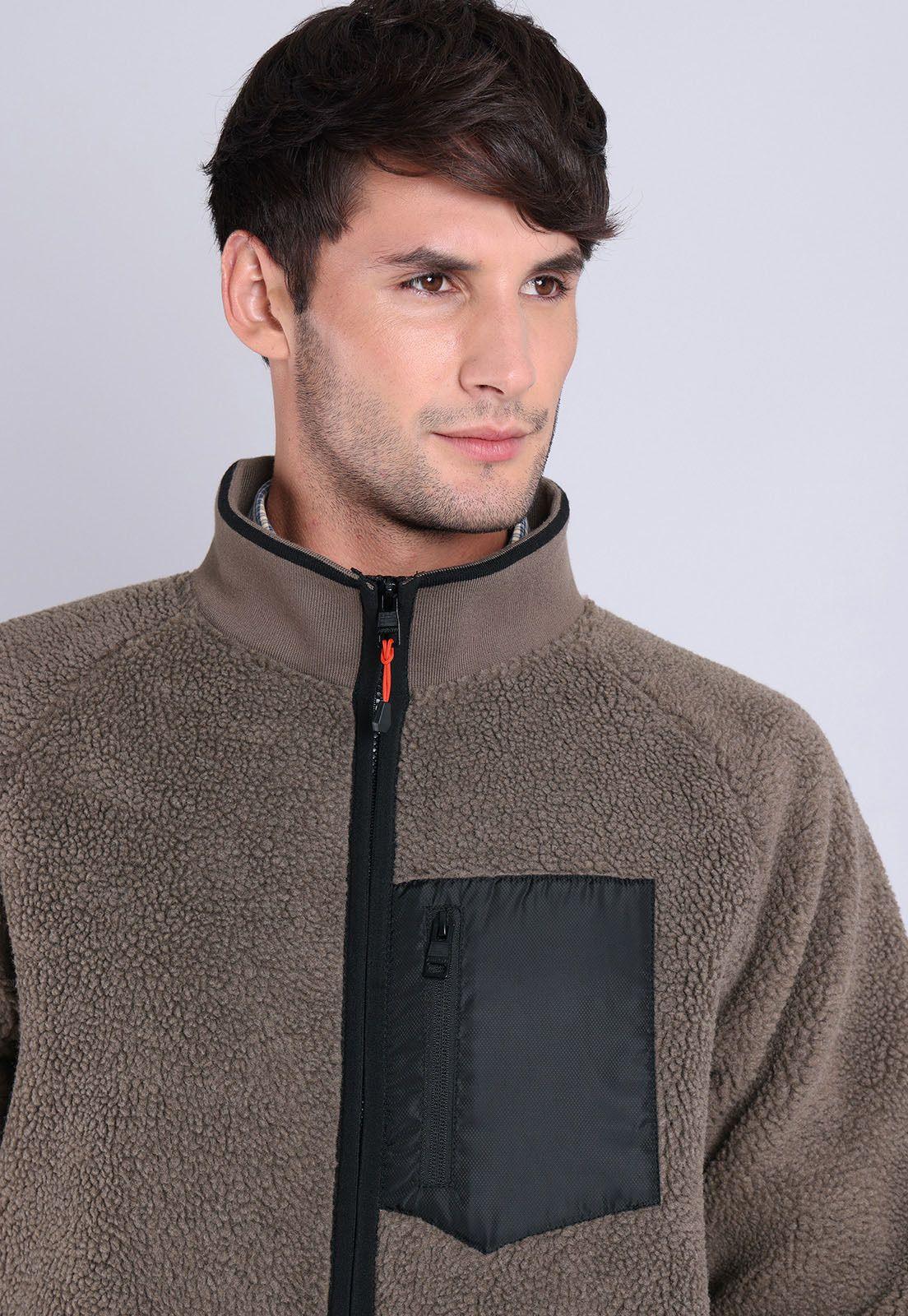 Polerón Sherpa Full Zipper Arrow PL2704WCA-2