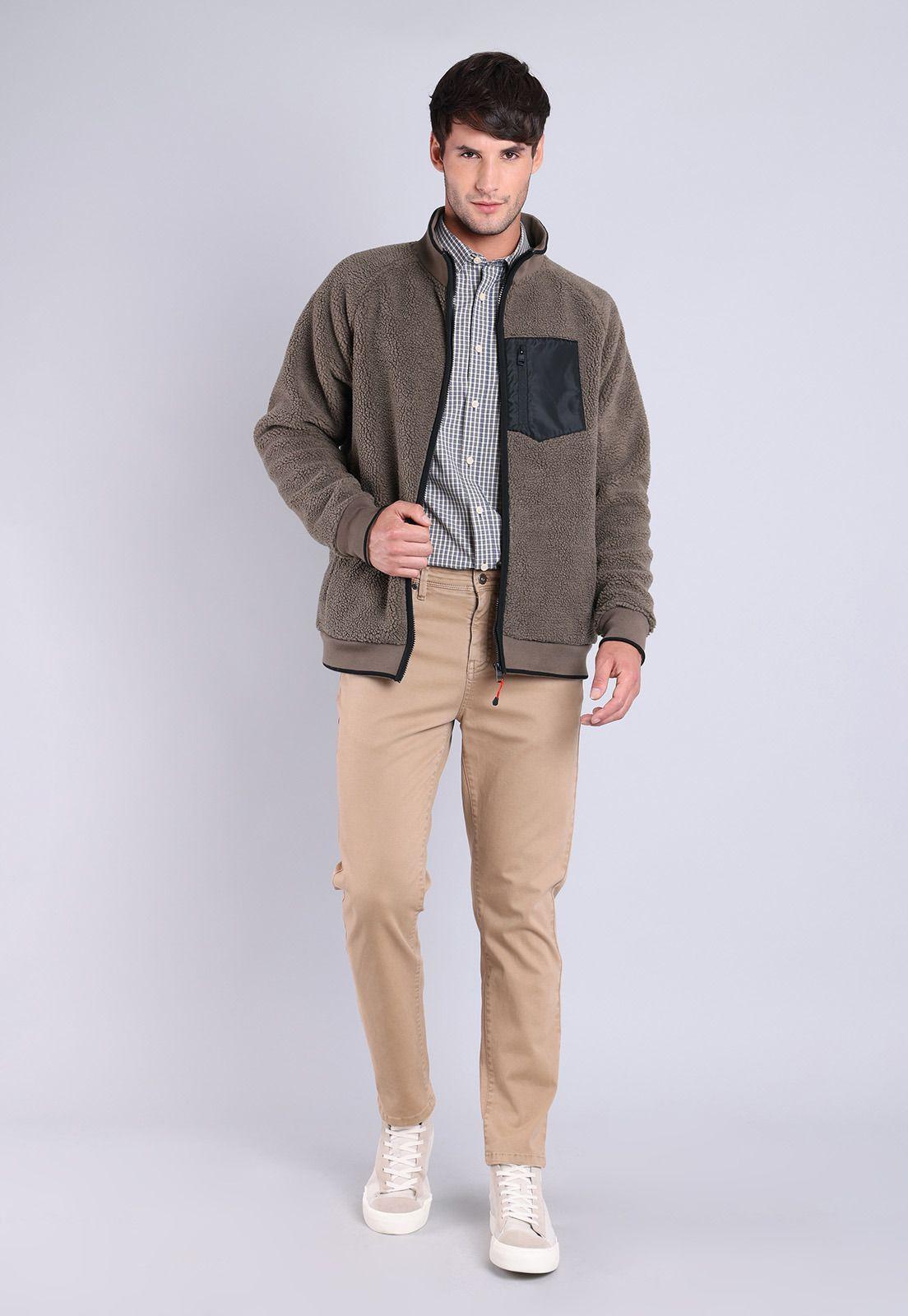 Polerón Sherpa Full Zipper Arrow PL2704WCA-3