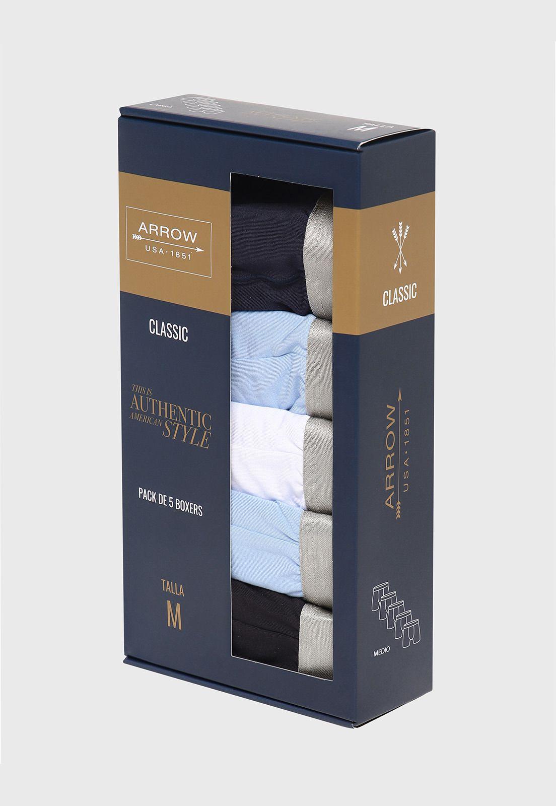 Boxer 5 Unidades Bambú Arrow-6