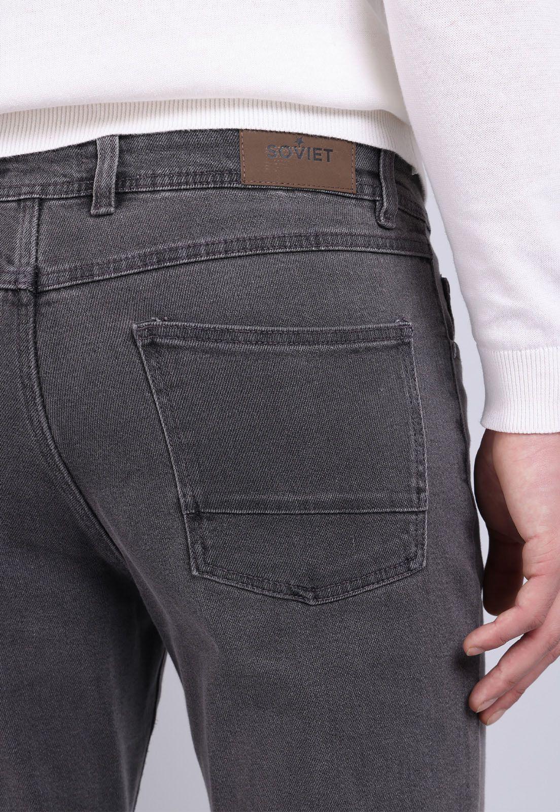 Jeans Spandex Slim Fit Soviet BVSHB80GR-4