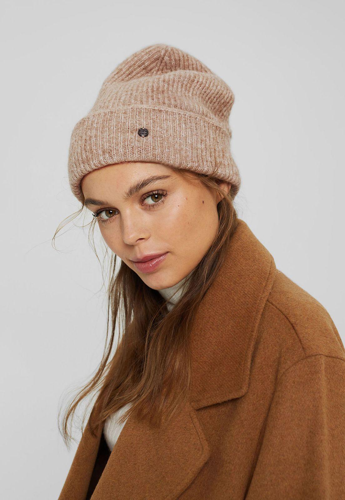 Gorro De Lana Esprit Violeta-3