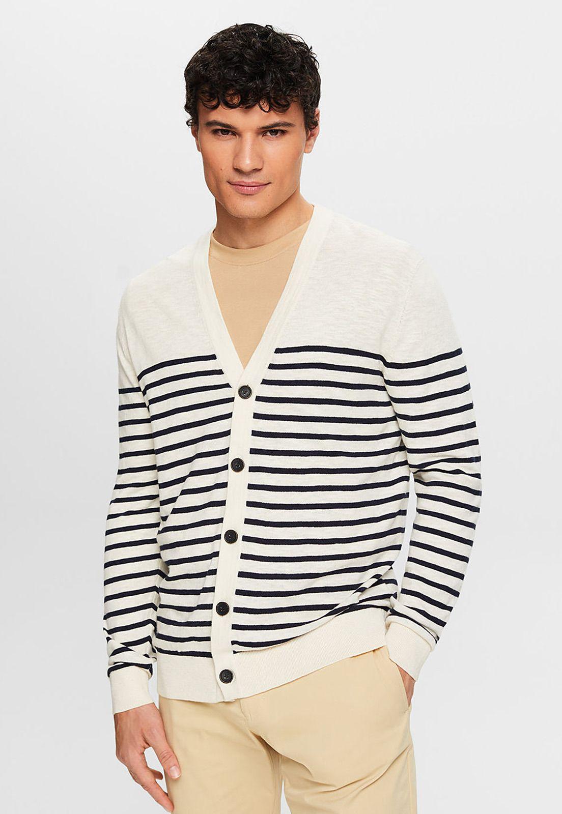 Cardigan Abotonado Hombre Esprit 044EE2I316-0