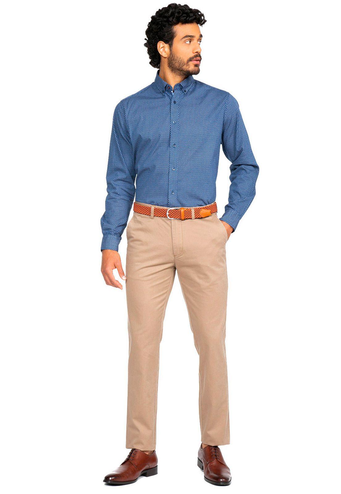 Camisa Sport Azul-4