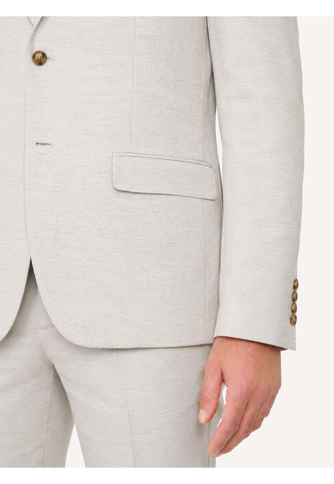Blazer Fantasía Tailored Fit Beige Arrow 5035025BE-4