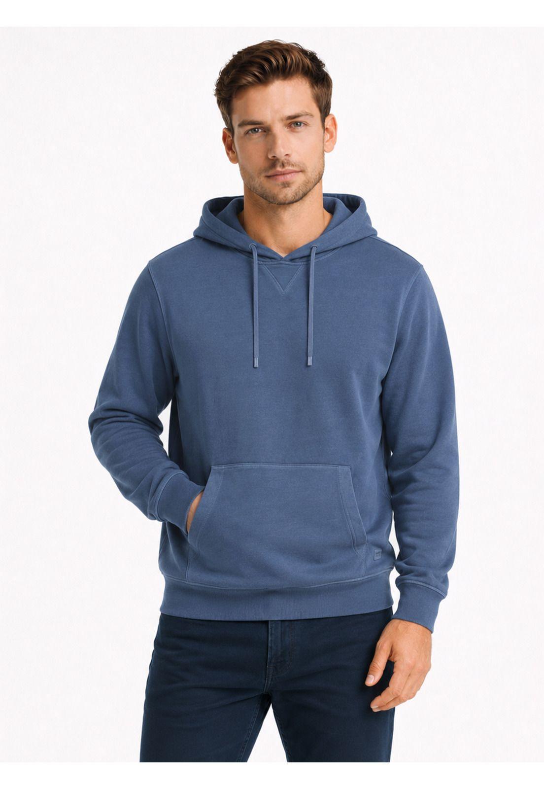 Polerón Hoodie Stone Wash Regular Fit Denim Arrow PL34003DE-0