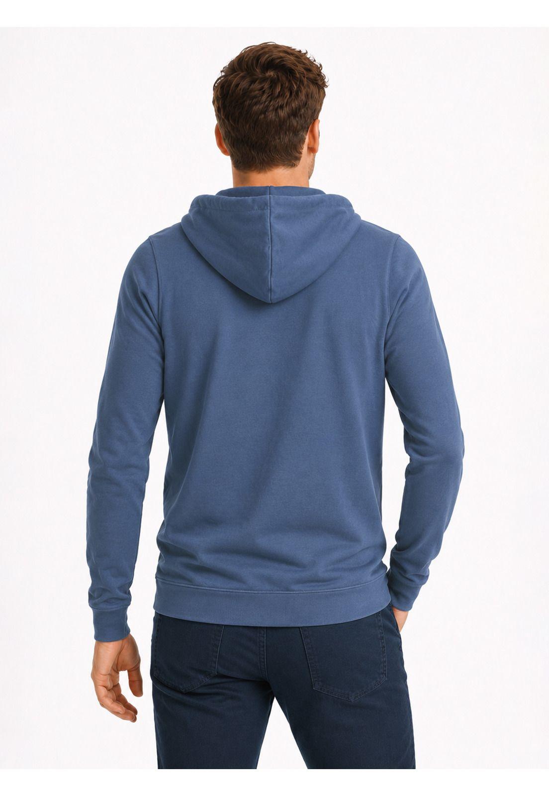 Polerón Hoodie Stone Wash Regular Fit Denim Arrow PL34003DE-1