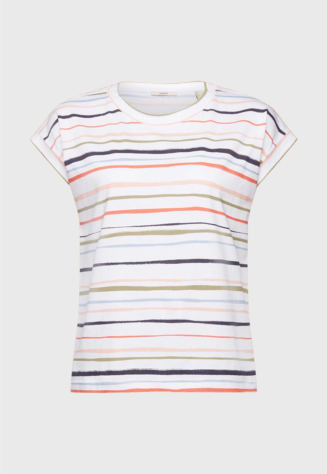 Polera A Rayas De Colores Mujer Esprit-3