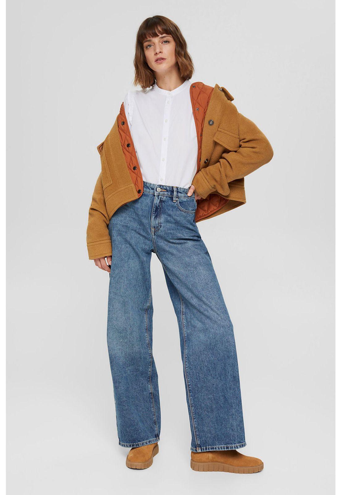 Blusa Camisera Manga Larga Esprit-0