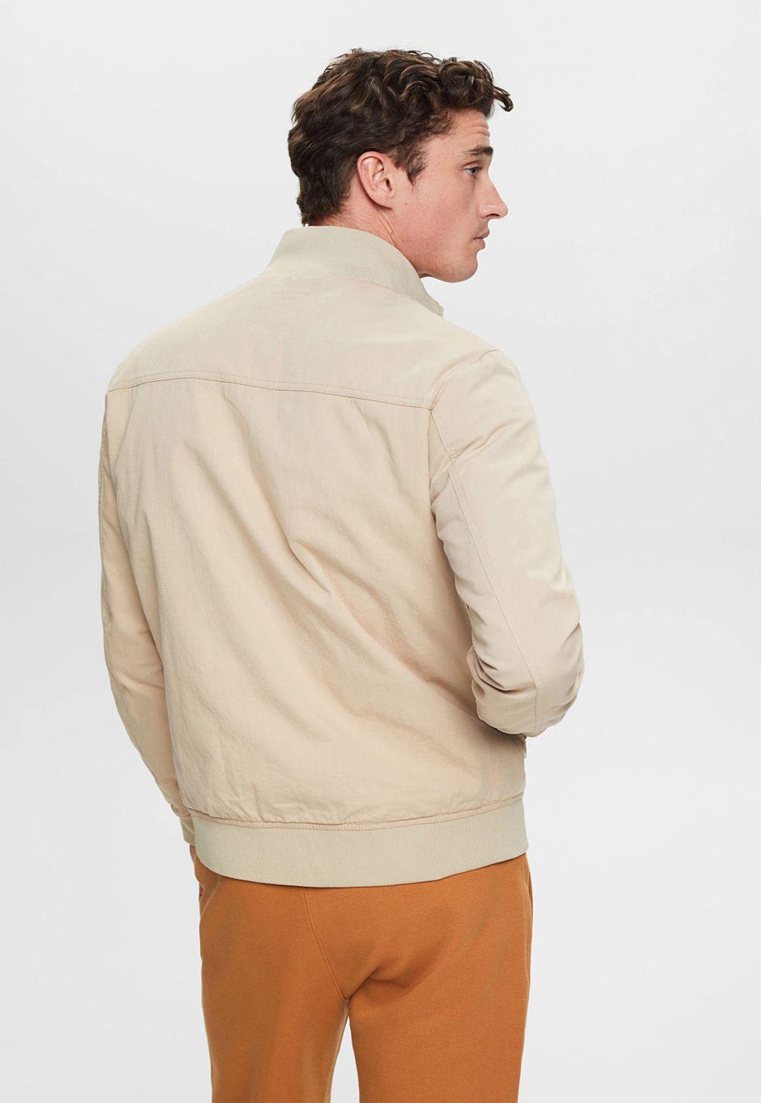 Chaqueta Bomber Con Cuello Mao Hombre Esprit-1