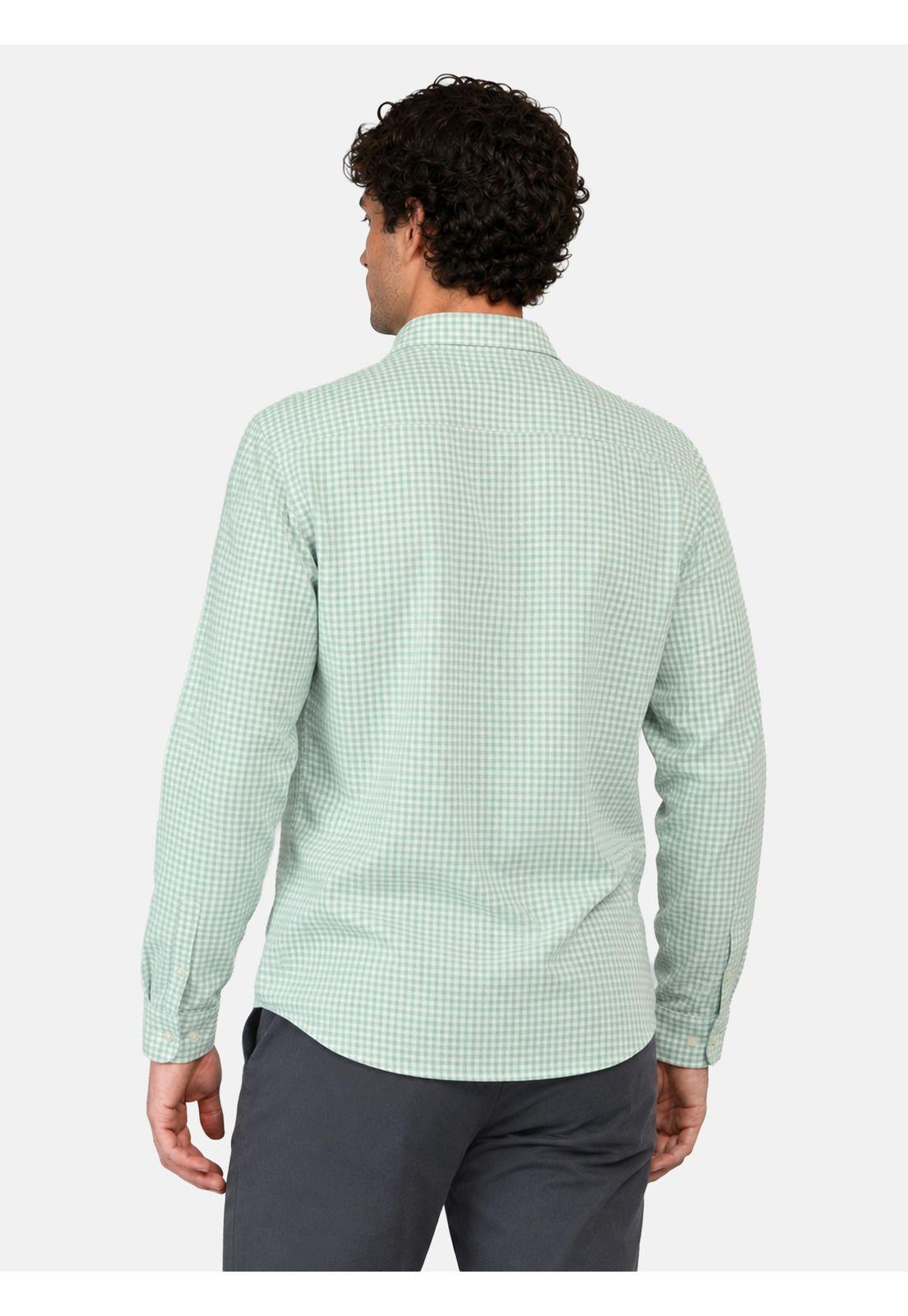 Camisa Oxford Spandex Regular Fit Verde Arrow CM34006VE-1