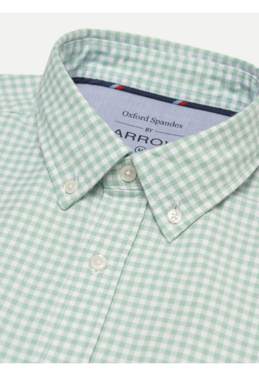 Camisa Oxford Spandex Regular Fit Verde Arrow CM34006VE-4