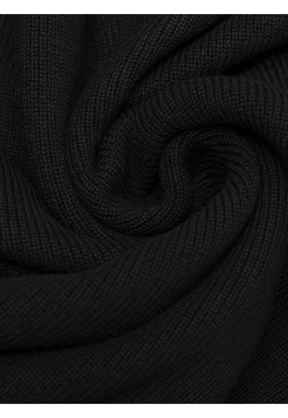 Sweater Cuello Alto Regular Fit Negro Arrow SW3361PNE-5