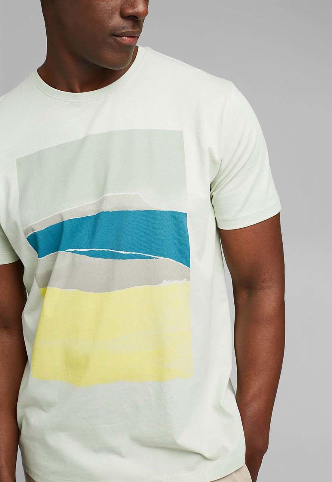 Polera Hombre Manga Corta Estampada Esprit-6