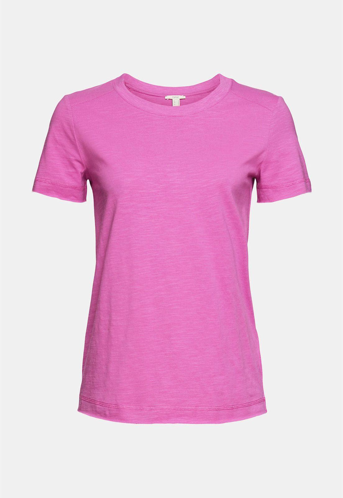 Polera De Algodón Ecológico Esprit Azul cielo-3