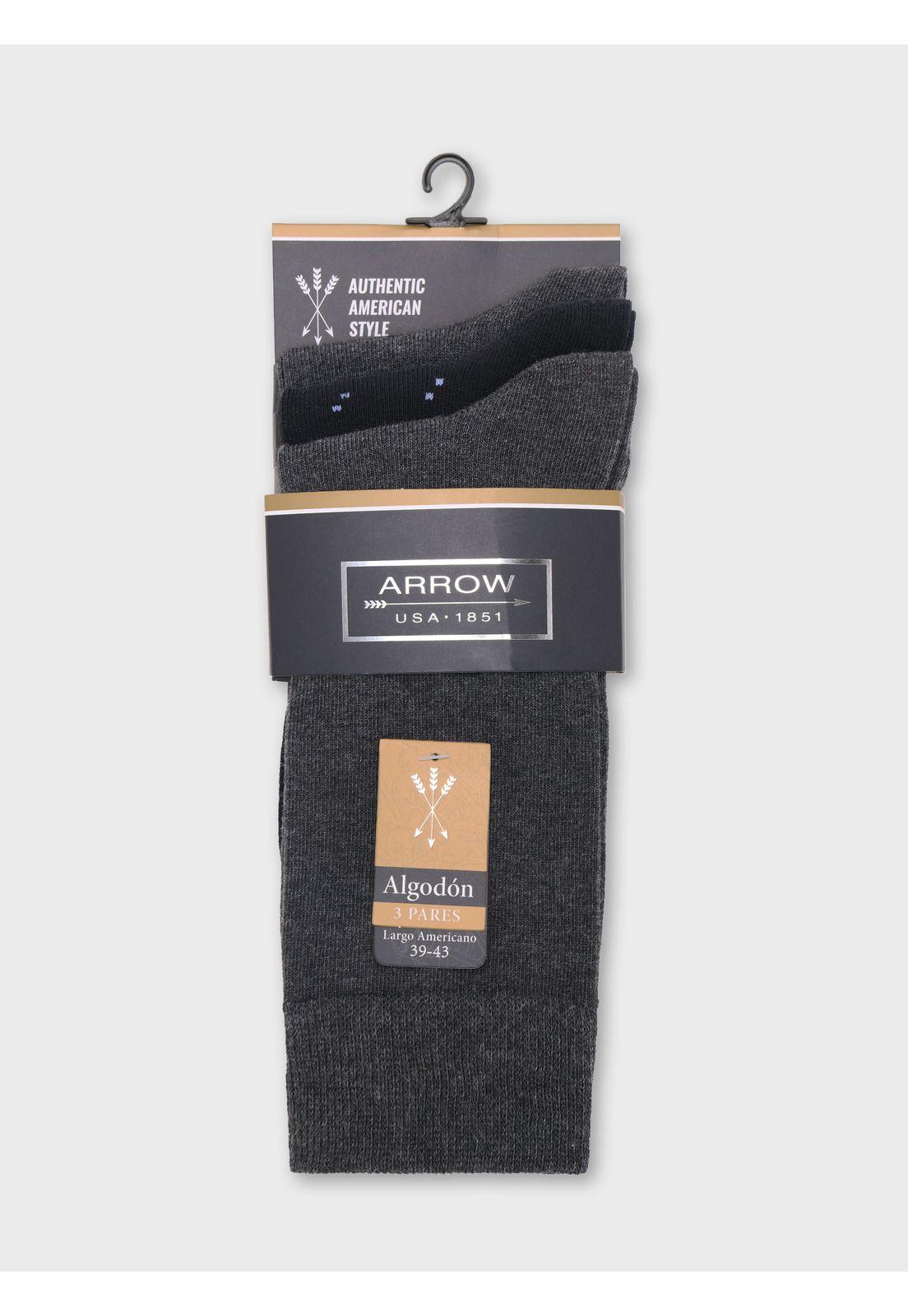 Calcetines Pack 3 Unidades Algodón Arrow CP32611SU-6