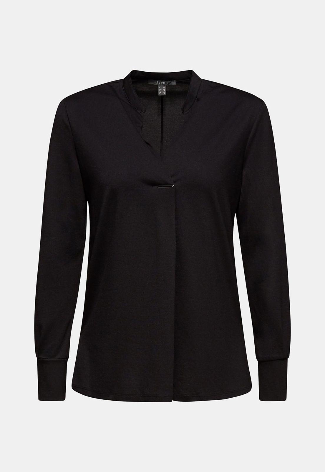 Polera Manga Larga Lisa Esprit-3