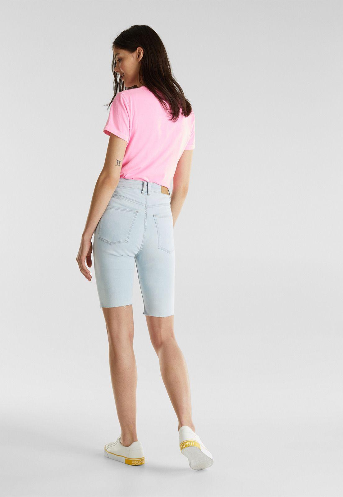 Bermuda jeans cintura alta-3