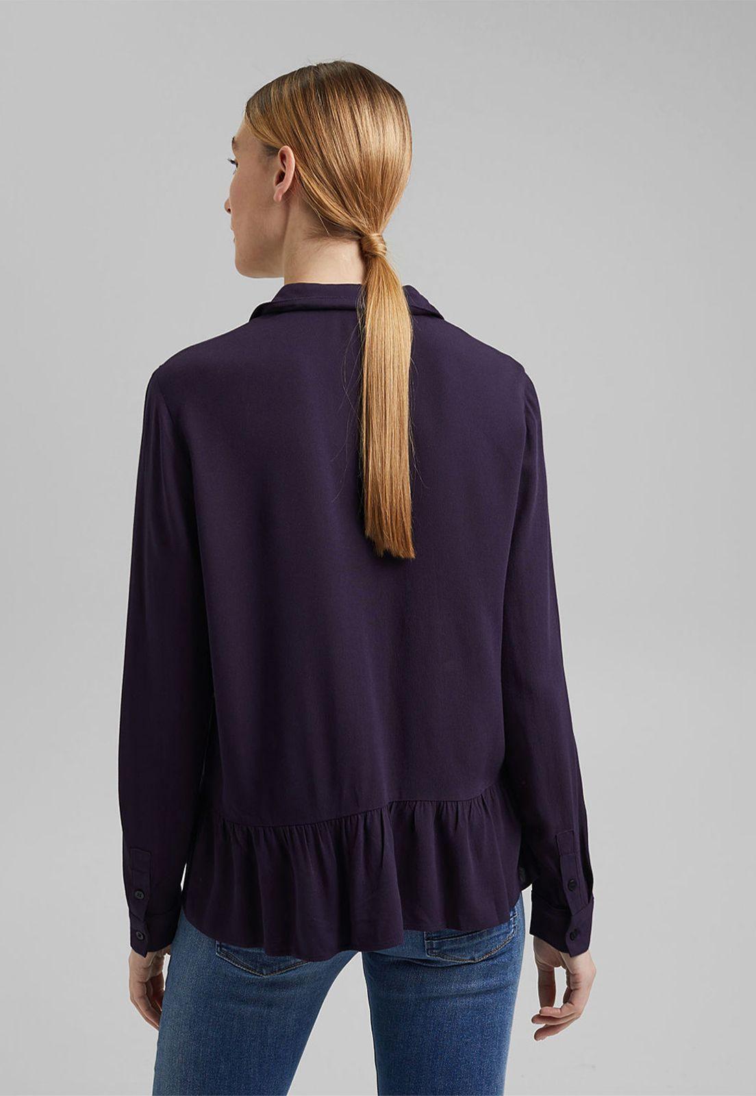 Blusa Mujer Manga Larga Lisa Esprit-1