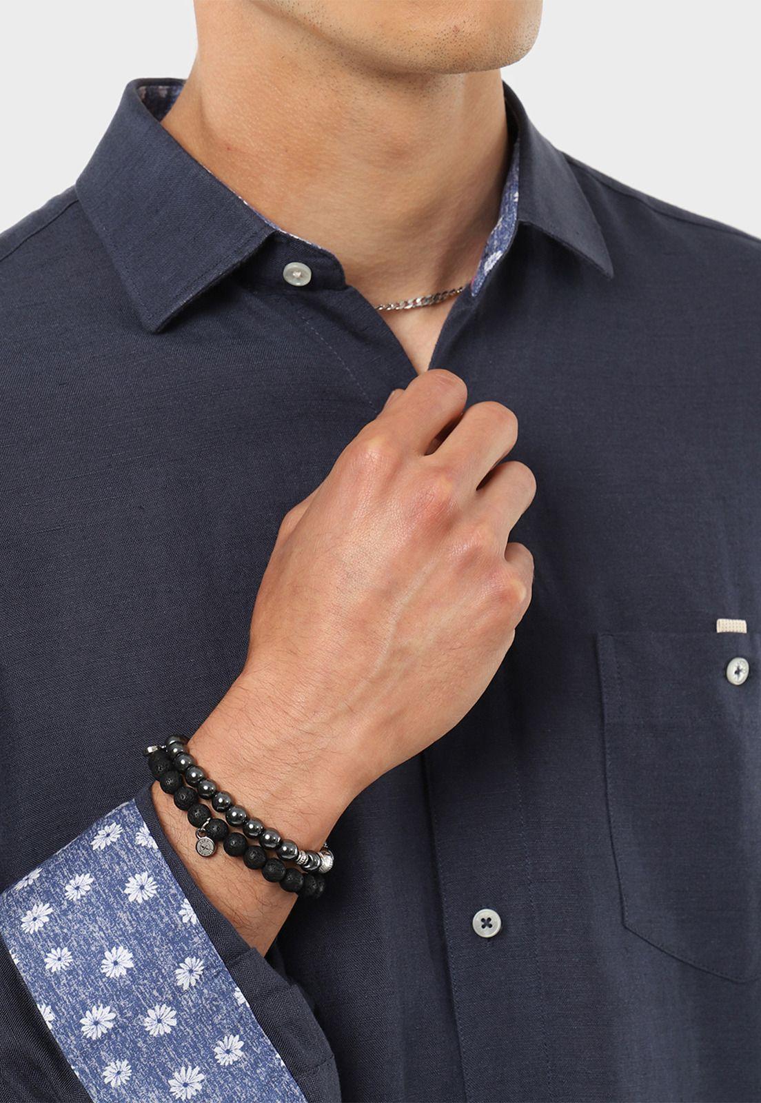 Camisa Manga Larga Print Guy Laroche-2