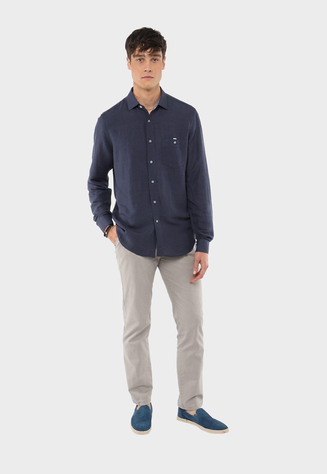 Camisa Manga Larga Print Guy Laroche-3